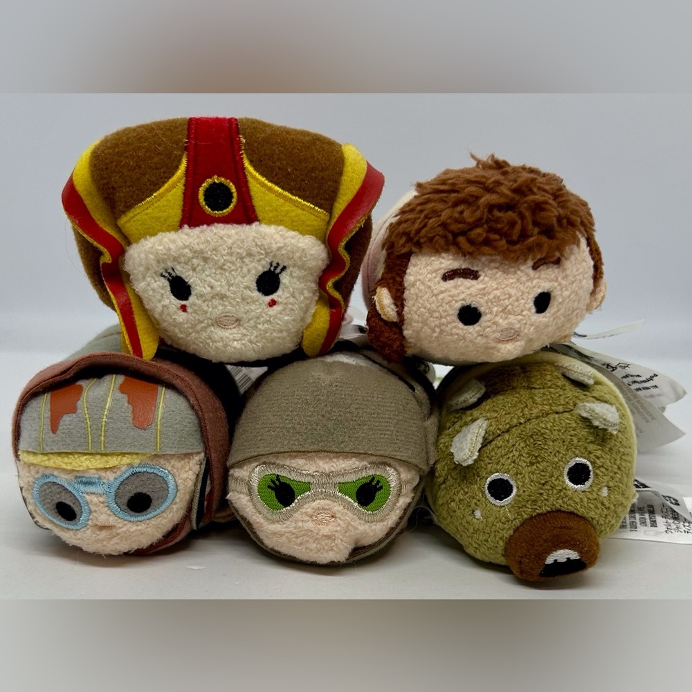 Disney Star Wars Phantom Menace Mini Tsum Tsum Set of 5, NWT.